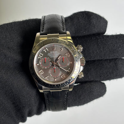 Rolex Daytona 40mm Grey Dial Watch Ref# 116519 - Happy Jewelers Fine Jewelry Lifetime Warranty