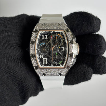 Richard Mille RM72-01 40mm Openwork Dial Watch Ref# RM72-01 - Happy Jewelers Fine Jewelry Lifetime Warranty