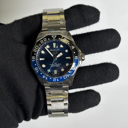 Tag Heuer Aquaracer 42mm Blue Dial Watch Ref# WBP5114 - Happy Jewelers Fine Jewelry Lifetime Warranty