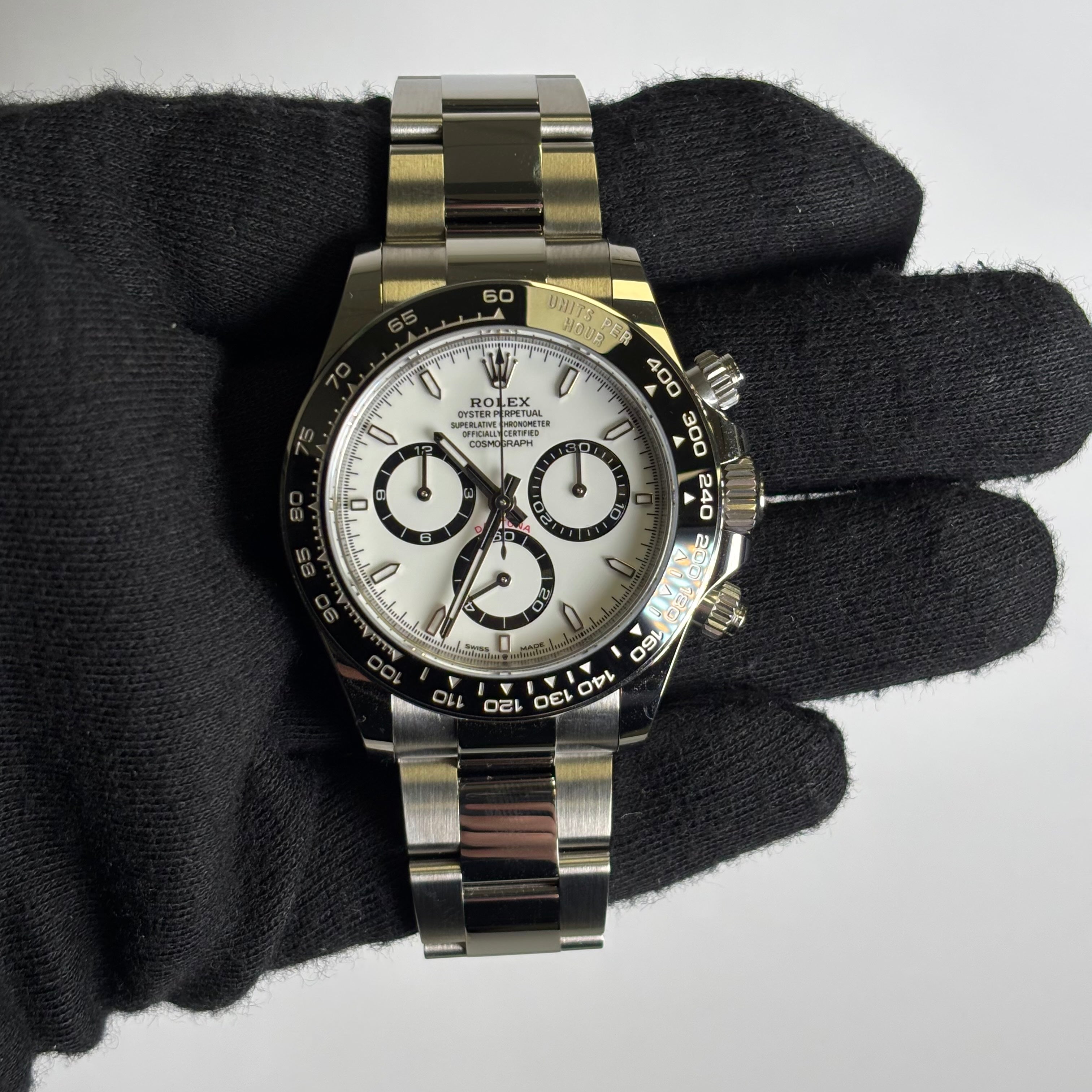 Rolex Daytona 40mm White Dial Watch Ref# 126500LN - Happy Jewelers Fine Jewelry Lifetime Warranty