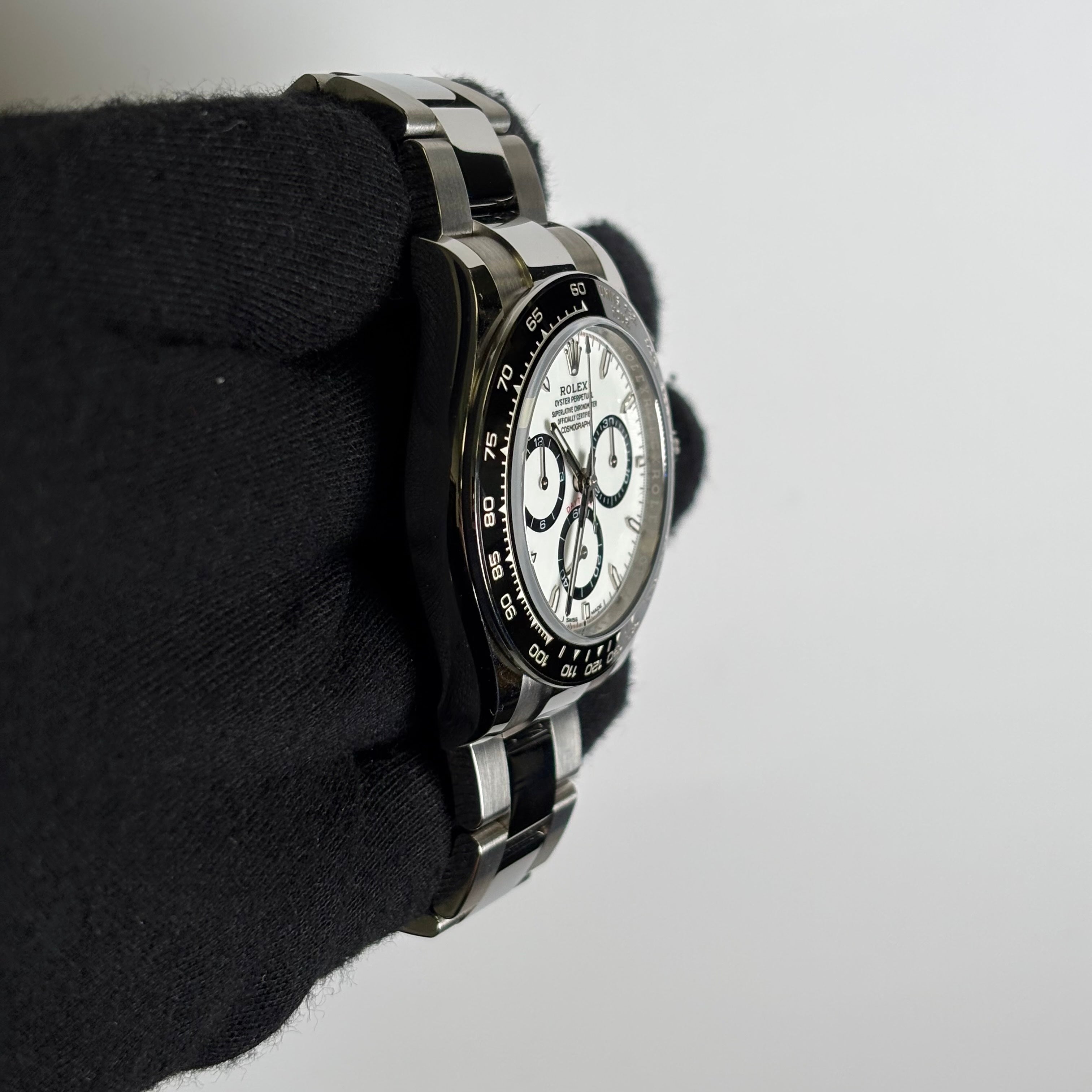 Rolex Daytona 40mm White Dial Watch Ref# 126500LN - Happy Jewelers Fine Jewelry Lifetime Warranty