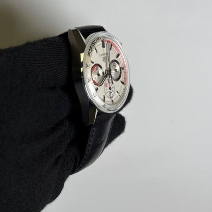 Tag Heuer Carrera 42mm Silver Dial Watch Ref# CBS2011 - Happy Jewelers Fine Jewelry Lifetime Warranty