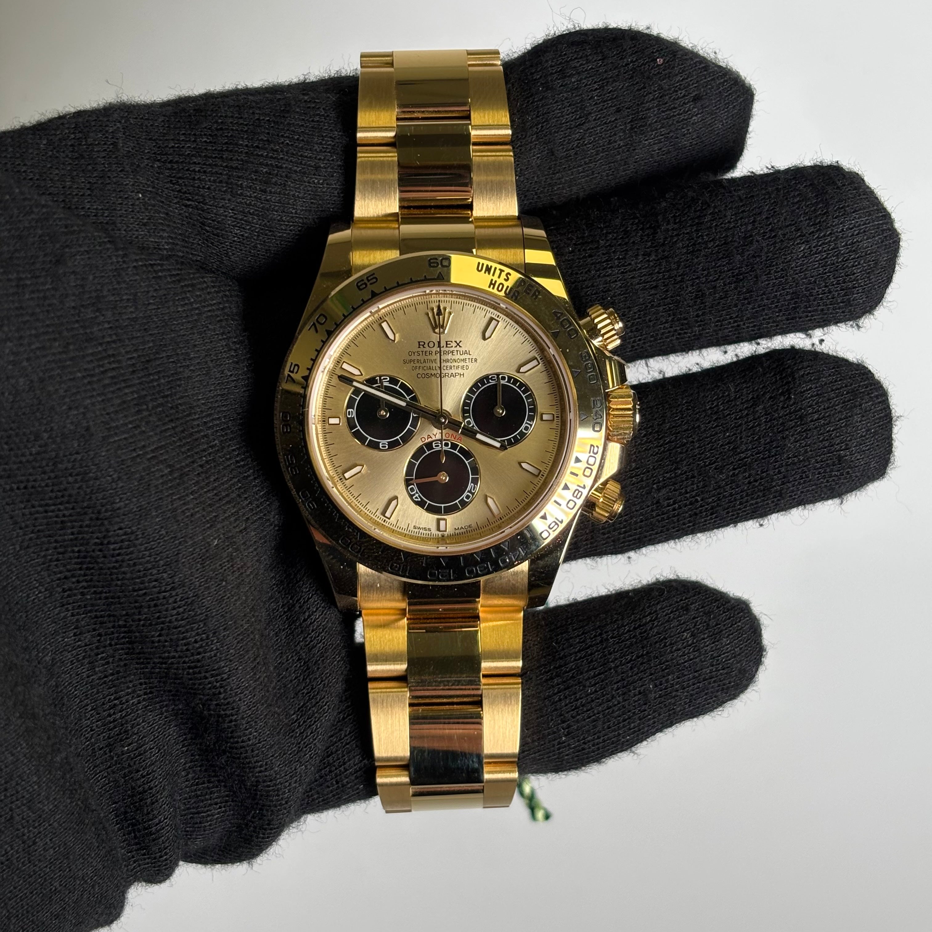 Rolex Daytona 40mm Champagne Dial Watch Ref# 126508 - Happy Jewelers Fine Jewelry Lifetime Warranty