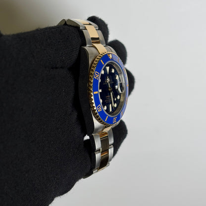 Rolex Submariner 40mm Blue Dial Watch Ref# 116613LB - Happy Jewelers Fine Jewelry Lifetime Warranty