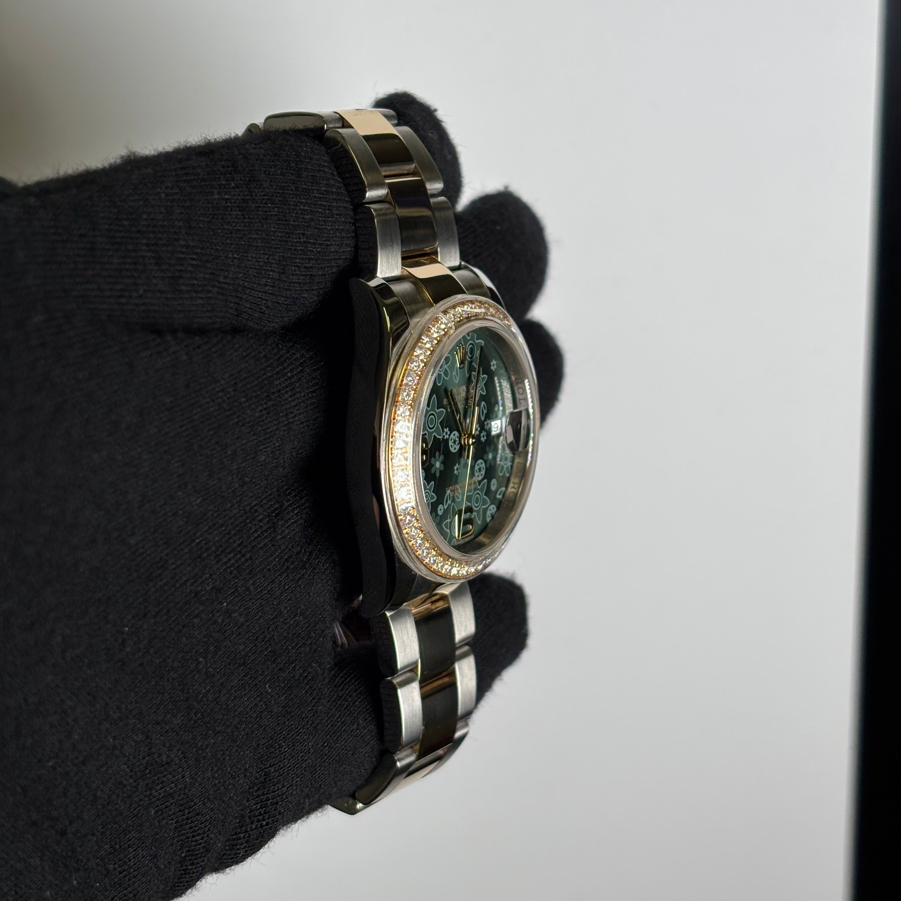 Rolex Datejust 36mm Green Dial Watch Ref# 116243 - Happy Jewelers Fine Jewelry Lifetime Warranty