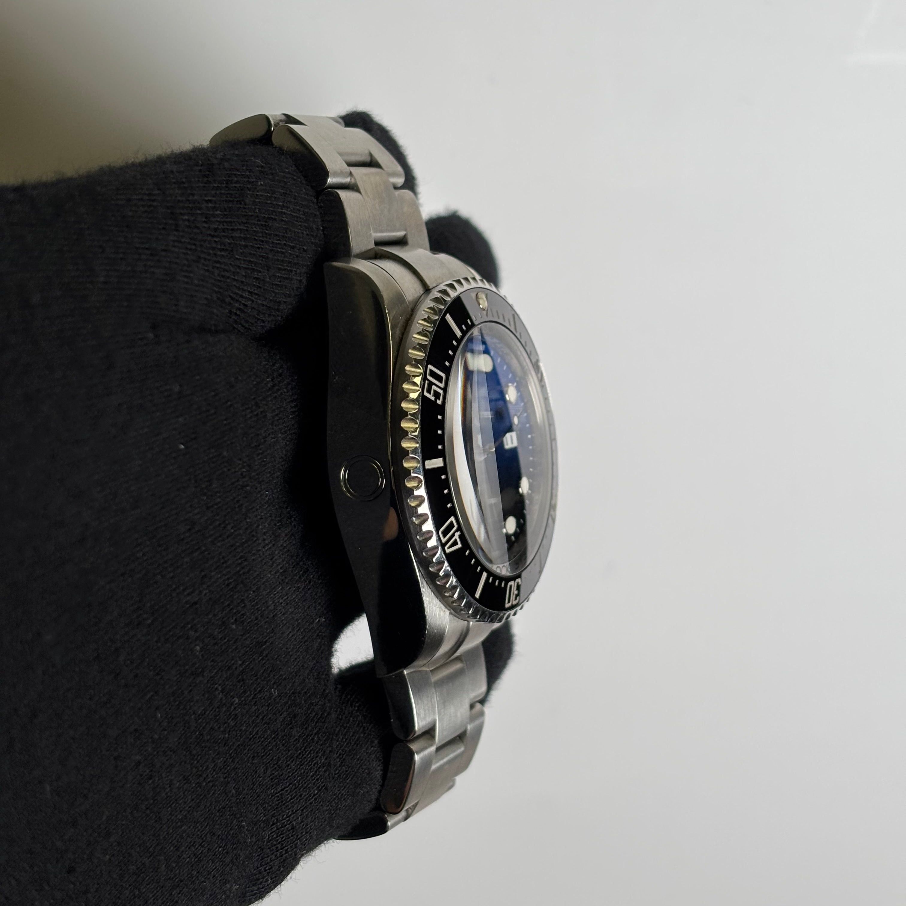 Rolex Sea-Dweller 44mm Black/Blue Dial Watch Ref# 126660 - Happy Jewelers Fine Jewelry Lifetime Warranty