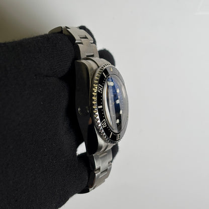 Rolex Sea-Dweller 44mm Black/Blue Dial Watch Ref# 126660 - Happy Jewelers Fine Jewelry Lifetime Warranty
