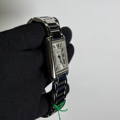Cartier Tank 41x31mm Silver Dial Ref# WSTA0053 - Happy Jewelers Fine Jewelry Lifetime Warranty