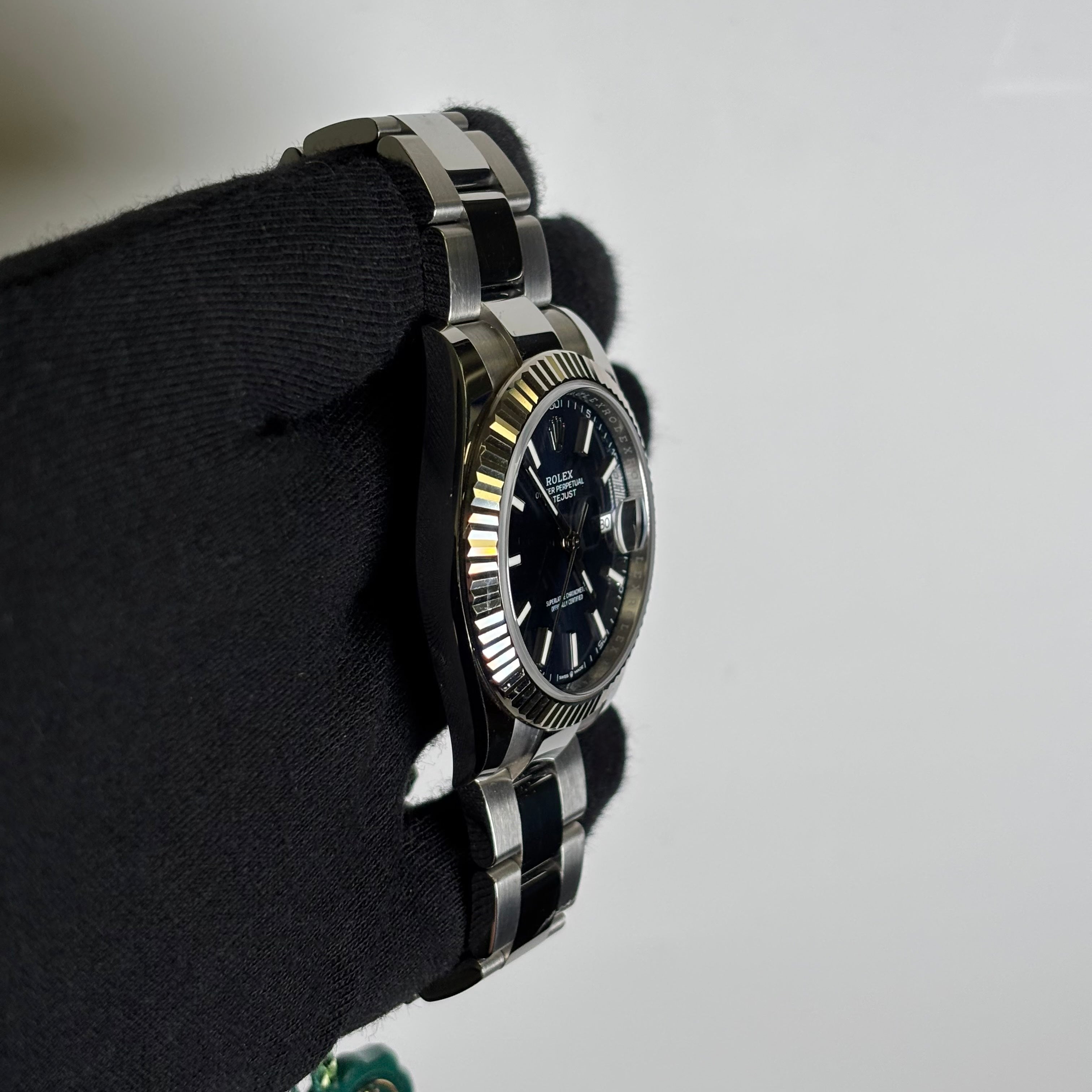 Rolex Datejust 41mm Blue Dial Watch Ref# 126334 - Happy Jewelers Fine Jewelry Lifetime Warranty