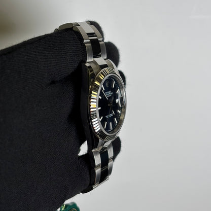 Rolex Datejust 41mm Blue Dial Watch Ref# 126334 - Happy Jewelers Fine Jewelry Lifetime Warranty