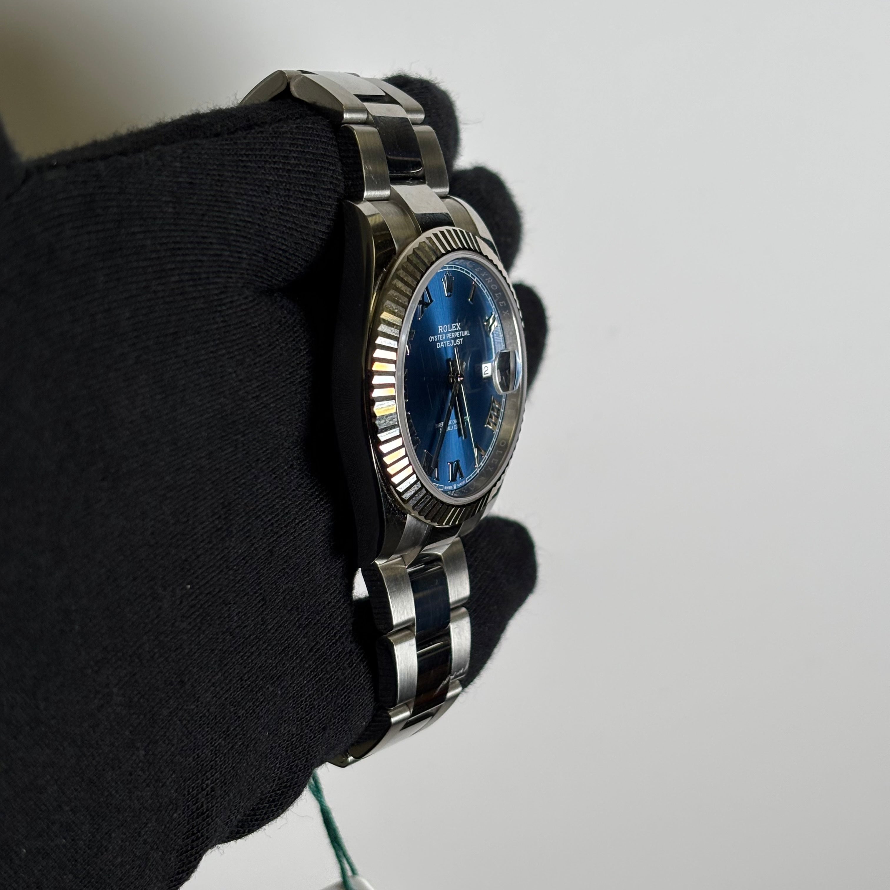 Rolex Datejust 41mm Blue Dial Watch Ref# 126334 - Happy Jewelers Fine Jewelry Lifetime Warranty