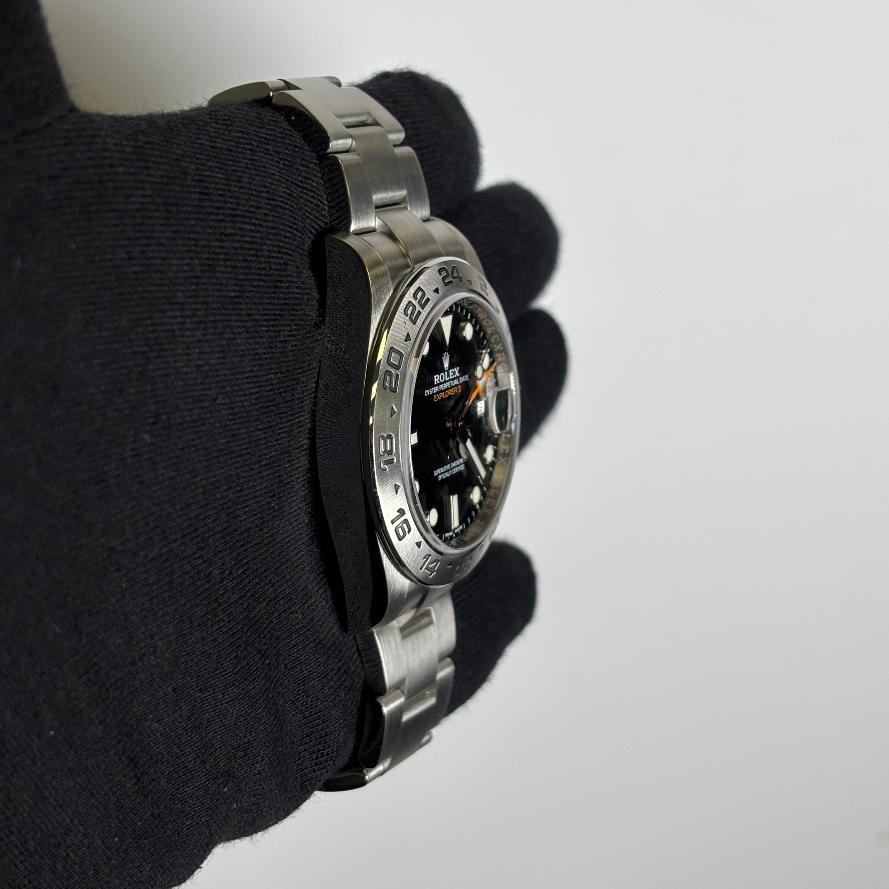 Rolex Explorer II 42mm Black Dial Watch Ref# 216570 - Happy Jewelers Fine Jewelry Lifetime Warranty