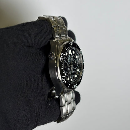 Omega Seamaster 44mm Black Dial Watch Ref# 210.30.44.51.01.001 - Happy Jewelers Fine Jewelry Lifetime Warranty