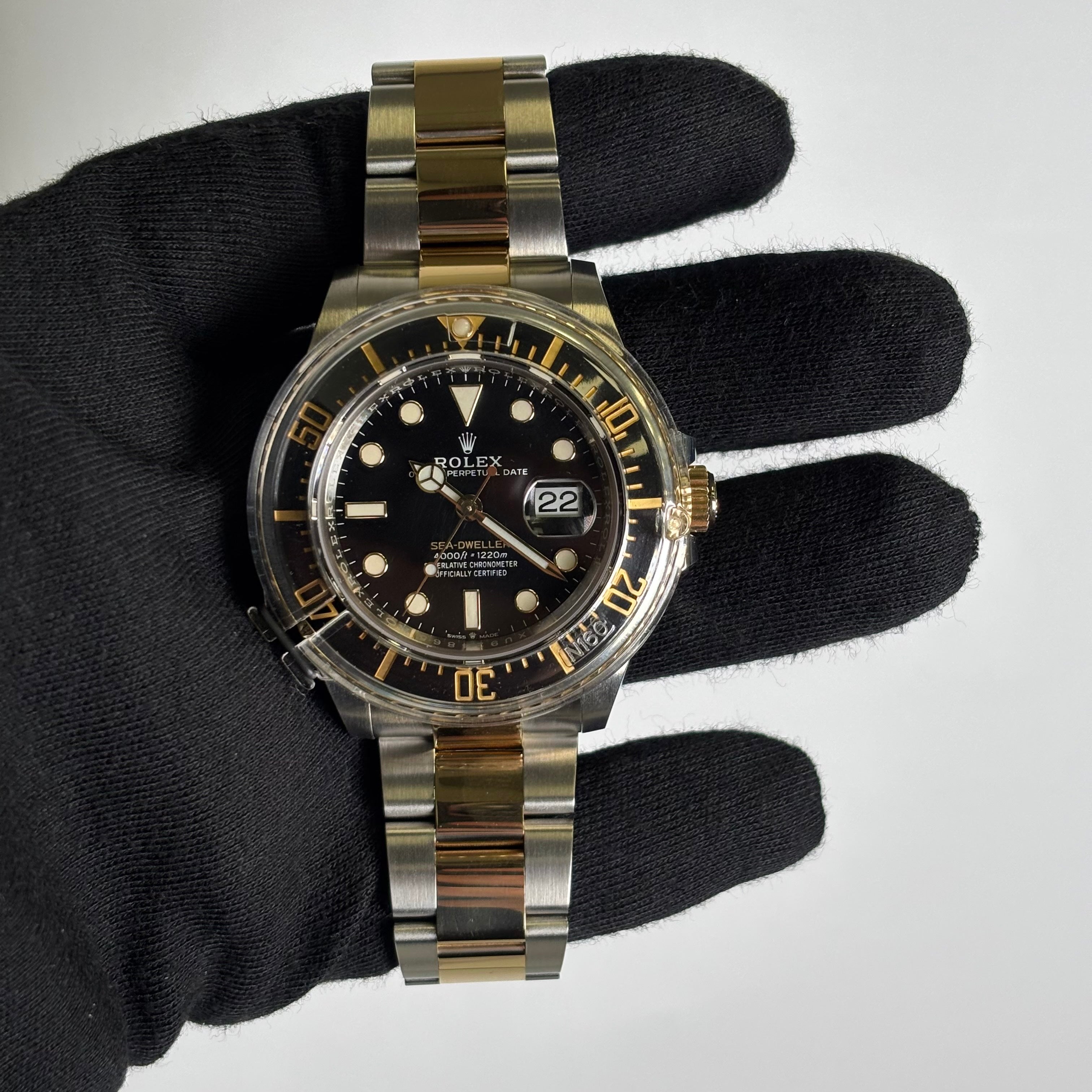 Rolex Sea-Dweller 43mm Black Dial Watch Ref# 126603 - Happy Jewelers Fine Jewelry Lifetime Warranty