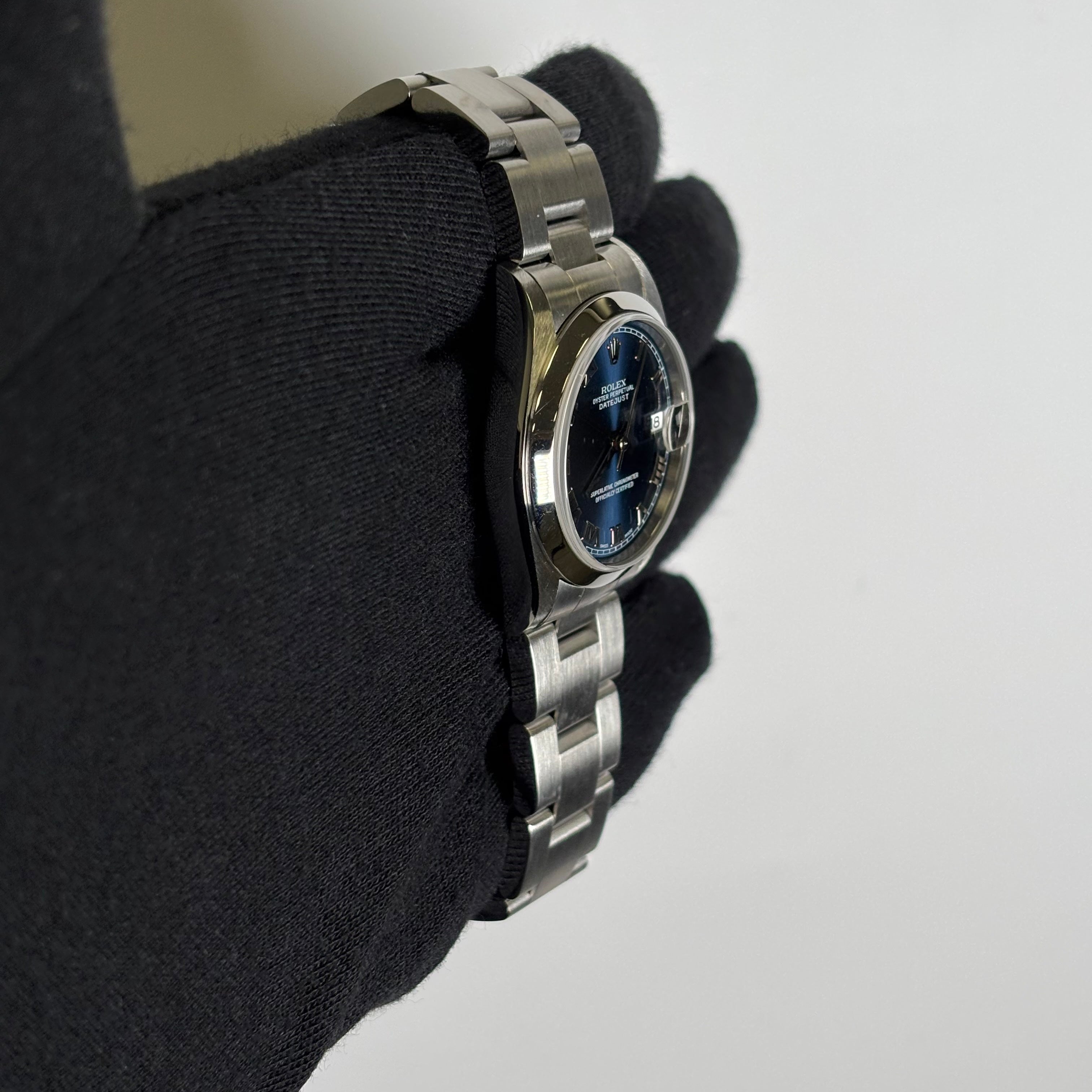 Rolex Datejust 31mm Blue Dial Watch Ref# 78240 - Happy Jewelers Fine Jewelry Lifetime Warranty