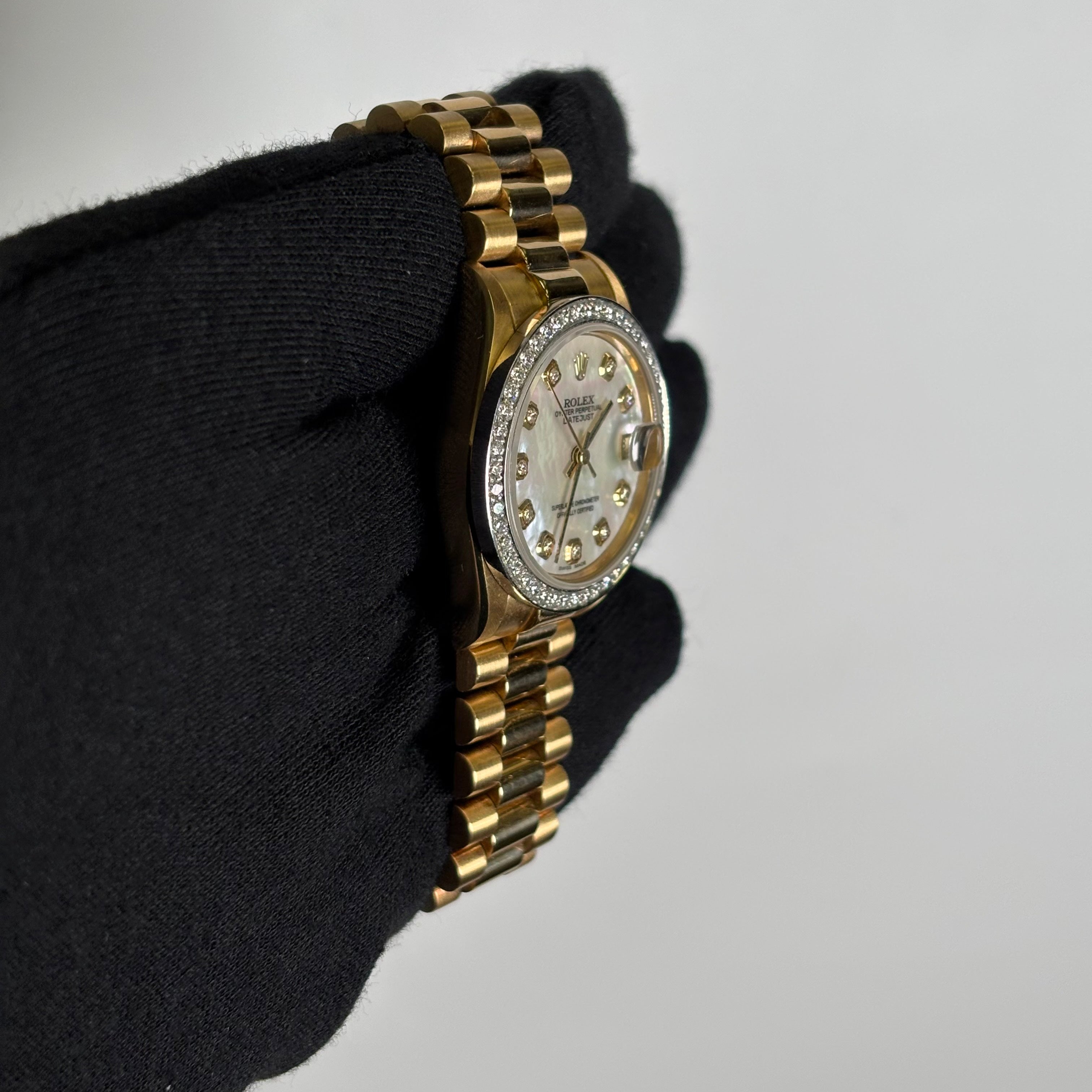 Rolex Datejust 31mm MOP Dial Watch Ref# 68278 - Happy Jewelers Fine Jewelry Lifetime Warranty