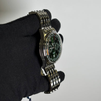 Breitling Premier 42mm Green Dial Ref# AB0145 - Happy Jewelers Fine Jewelry Lifetime Warranty