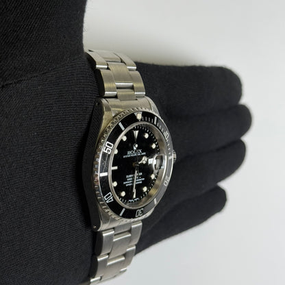 Rolex Submariner 40mm Black Dial Watch Ref# 16610 - Happy Jewelers Fine Jewelry Lifetime Warranty