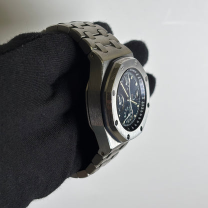 Audemars Piguet Royal Oak 42mm Blue Dial Watch Ref# 26238ST.OO.2000ST.01 - Happy Jewelers Fine Jewelry Lifetime Warranty