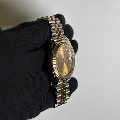 Rolex Datejust 41mm Champagne Dial Watch Ref# 126333 - Happy Jewelers Fine Jewelry Lifetime Warranty