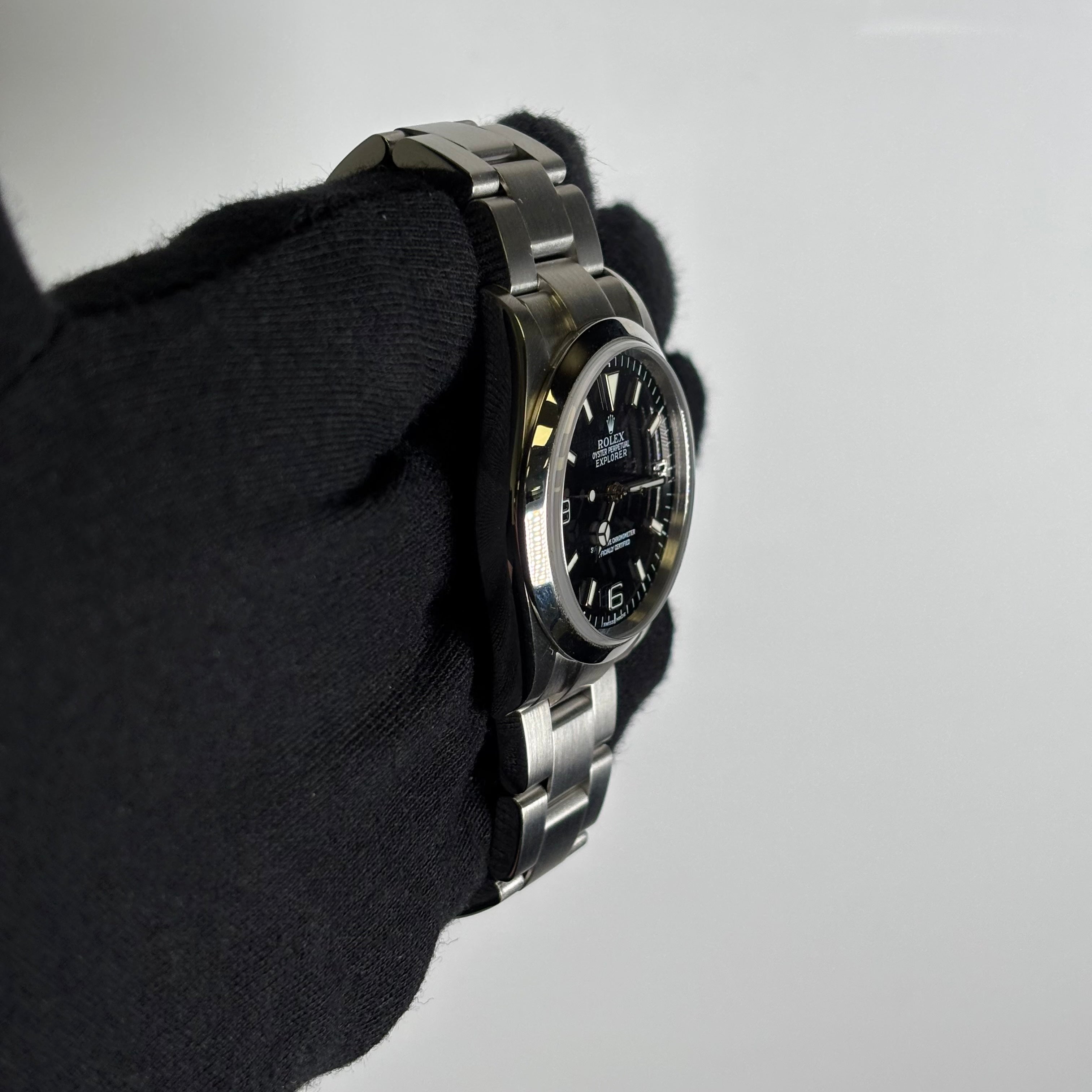 Rolex Explorer 36mm Black Dial Watch Ref# 114270 - Happy Jewelers Fine Jewelry Lifetime Warranty