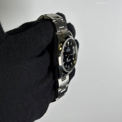 Rolex Explorer 36mm Black Dial Watch Ref# 114270 - Happy Jewelers Fine Jewelry Lifetime Warranty