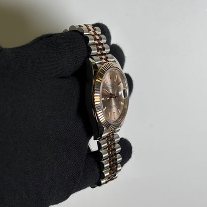 Rolex Datejust 41mm Pink Dial Watch Ref# 126331 - Happy Jewelers Fine Jewelry Lifetime Warranty