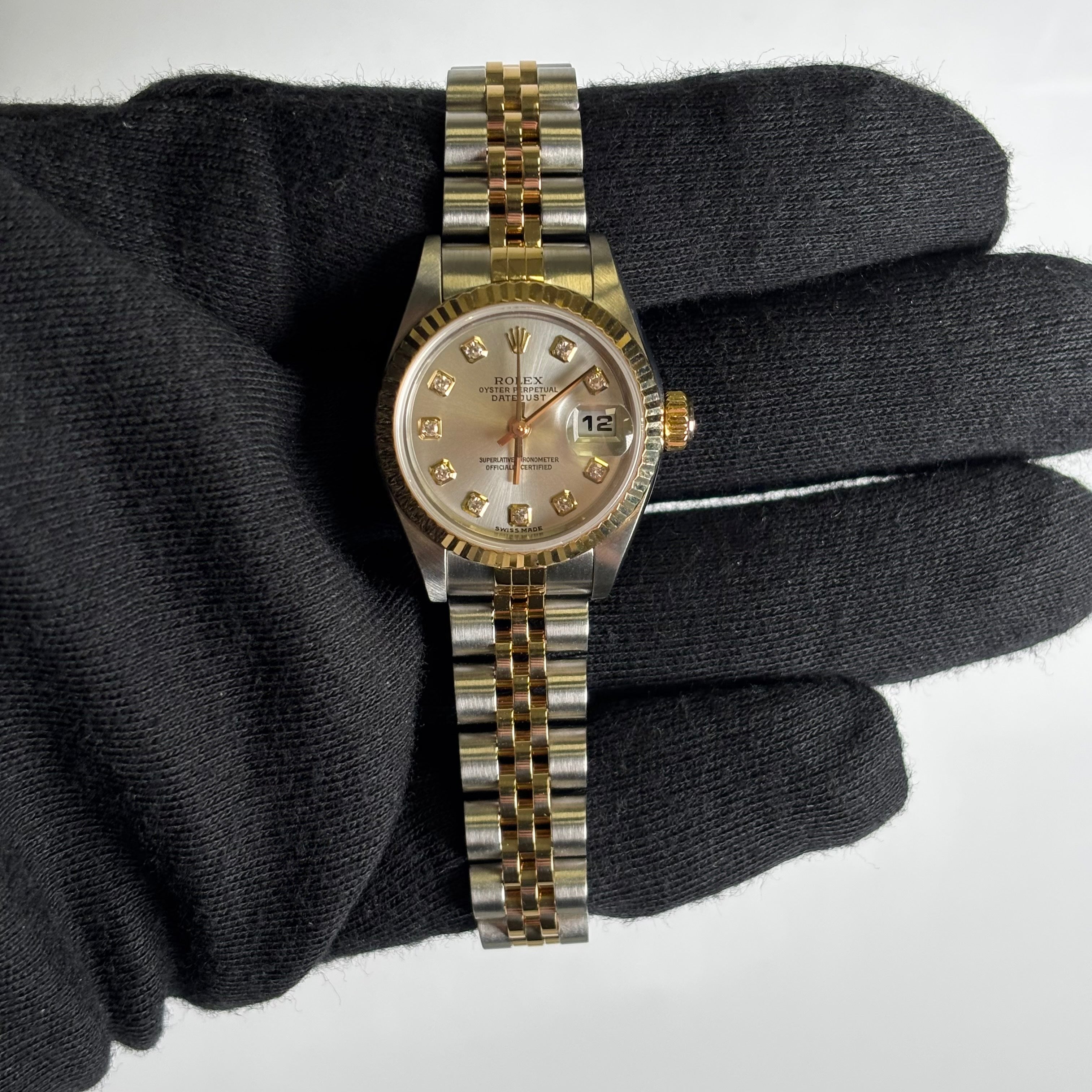 Rolex Datejust 26mm Silver Dial Watch Ref# 79173 - Happy Jewelers Fine Jewelry Lifetime Warranty
