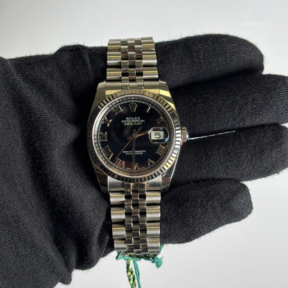 Rolex Datejust 36mm Black Dial Watch Ref# 116234 - Happy Jewelers Fine Jewelry Lifetime Warranty