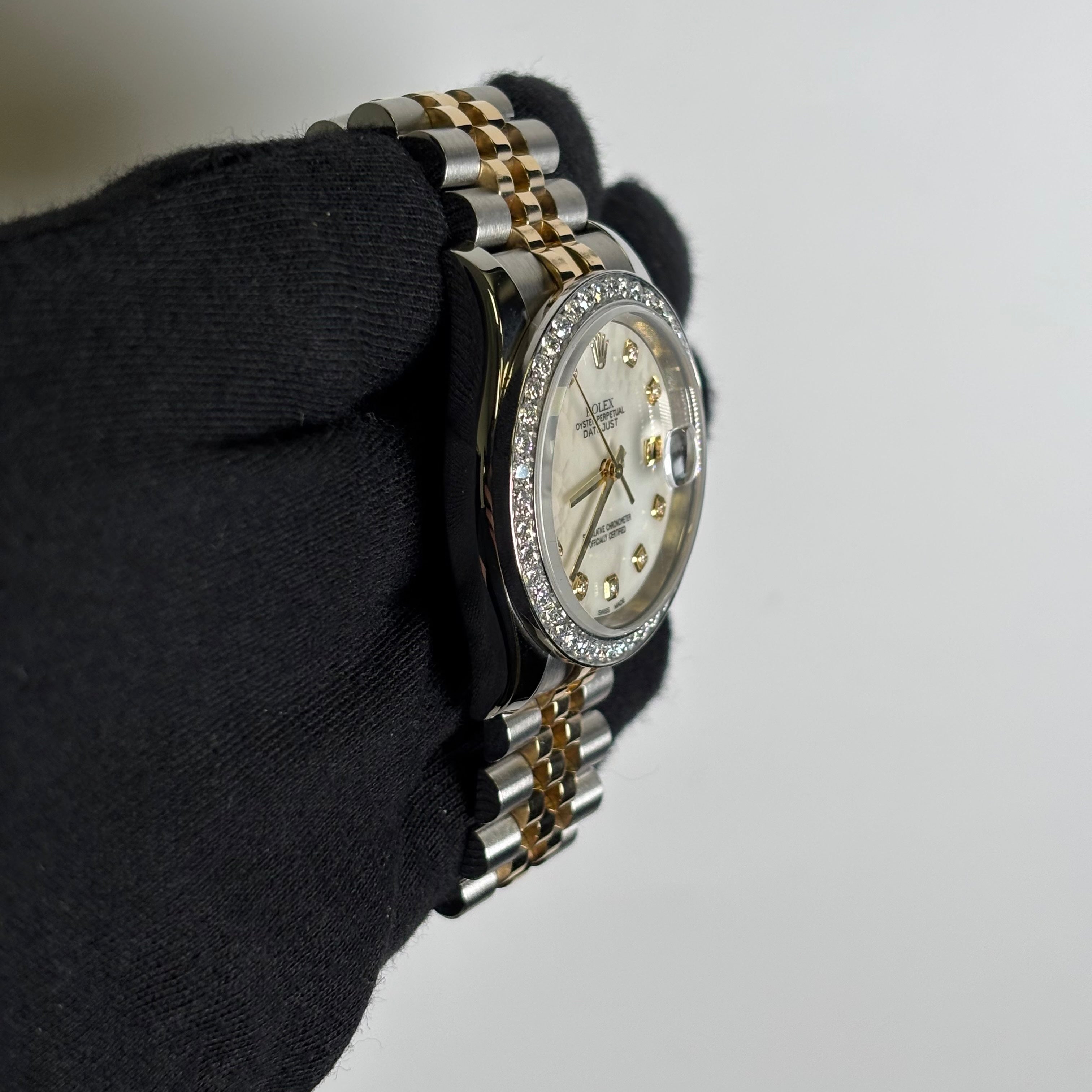 Rolex Datejust 36mm MOP Dial Watch Ref# 116233 - Happy Jewelers Fine Jewelry Lifetime Warranty