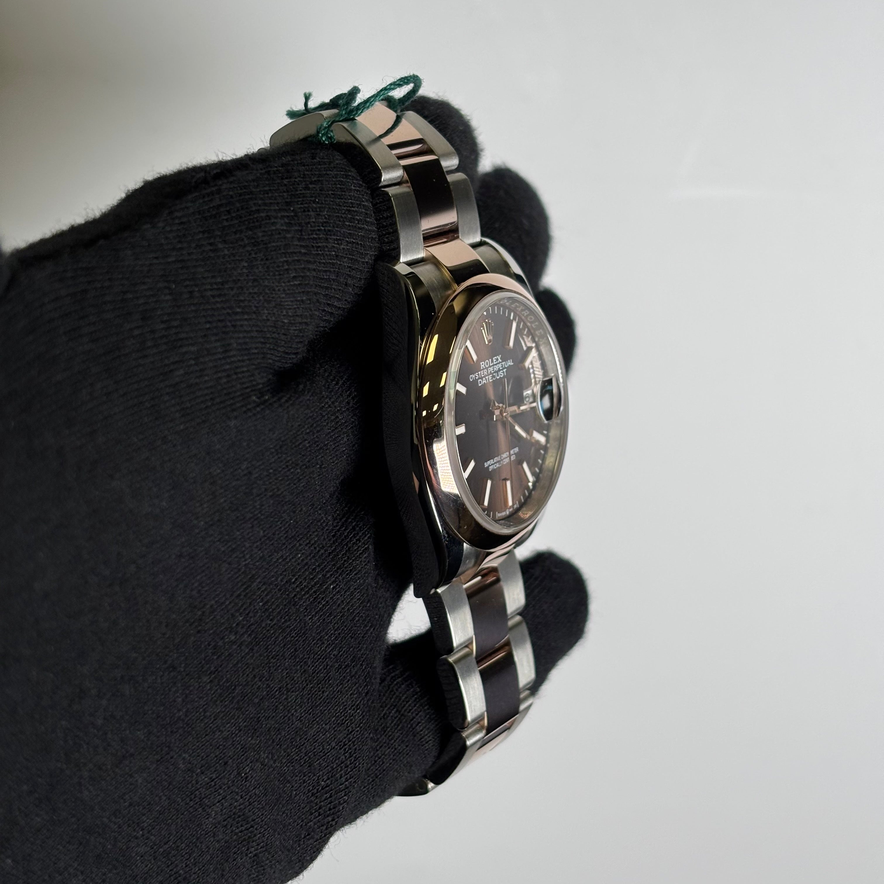 Rolex Datejust 36mm Chocolate Dial Watch Ref# 126201 - Happy Jewelers Fine Jewelry Lifetime Warranty