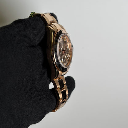 Rolex Daytona 40mm Pink Dial Watch Ref# 116505 - Happy Jewelers Fine Jewelry Lifetime Warranty