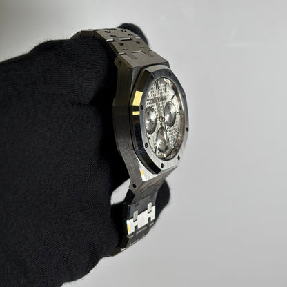 Audemars Piguet Royal Oak 41mm Silver Dial Watch Ref# 26240ST.OO.1320ST.07 - Happy Jewelers Fine Jewelry Lifetime Warranty