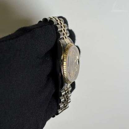 Rolex Datejust 36mm Champagne Dial Watch Ref# 16013 - Happy Jewelers Fine Jewelry Lifetime Warranty