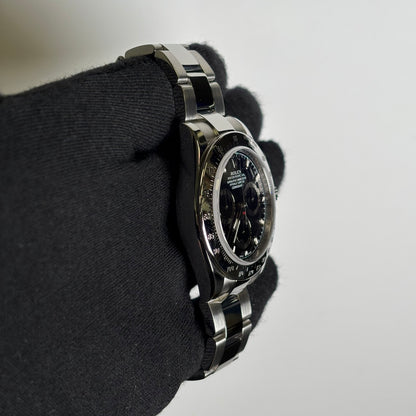 Rolex Daytona 40mm Black Dial Watch Ref# 116520 - Happy Jewelers Fine Jewelry Lifetime Warranty