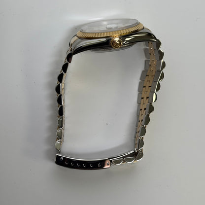 Rolex Datejust 36mm White Dial Watch Ref# 16233 - Happy Jewelers Fine Jewelry Lifetime Warranty