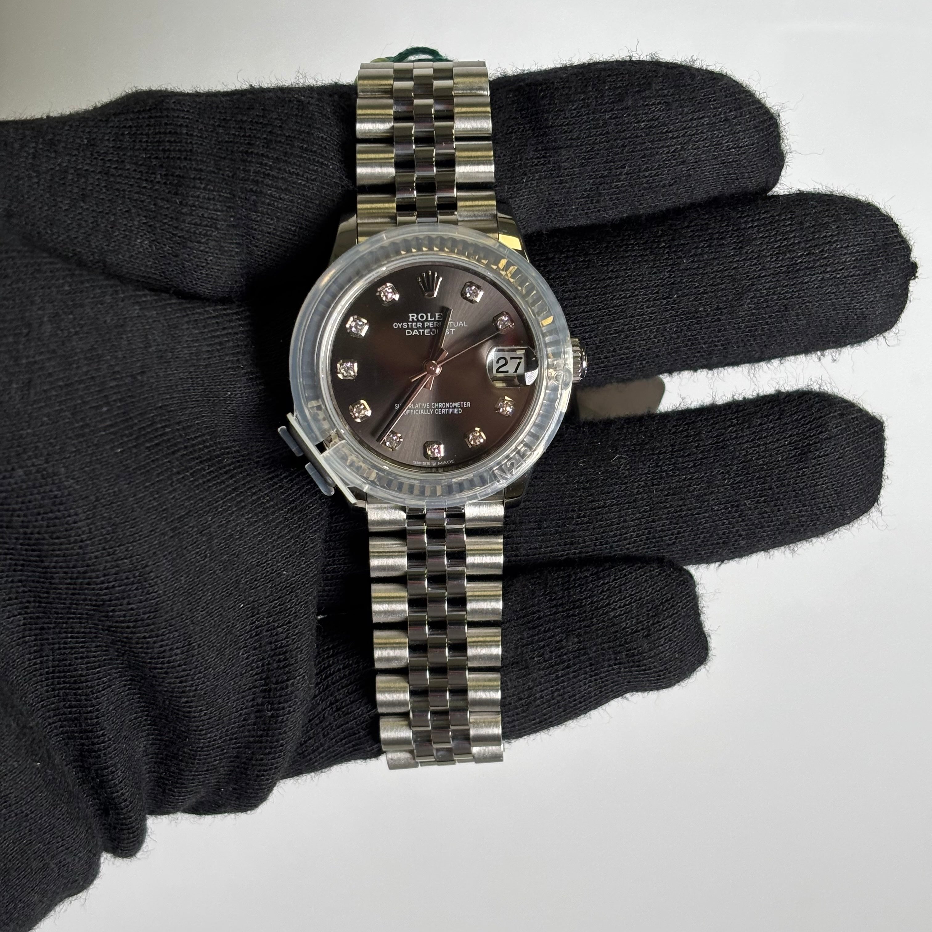 Rolex Datejust 31mm Grey Dial Watch Ref# 278274 - Happy Jewelers Fine Jewelry Lifetime Warranty