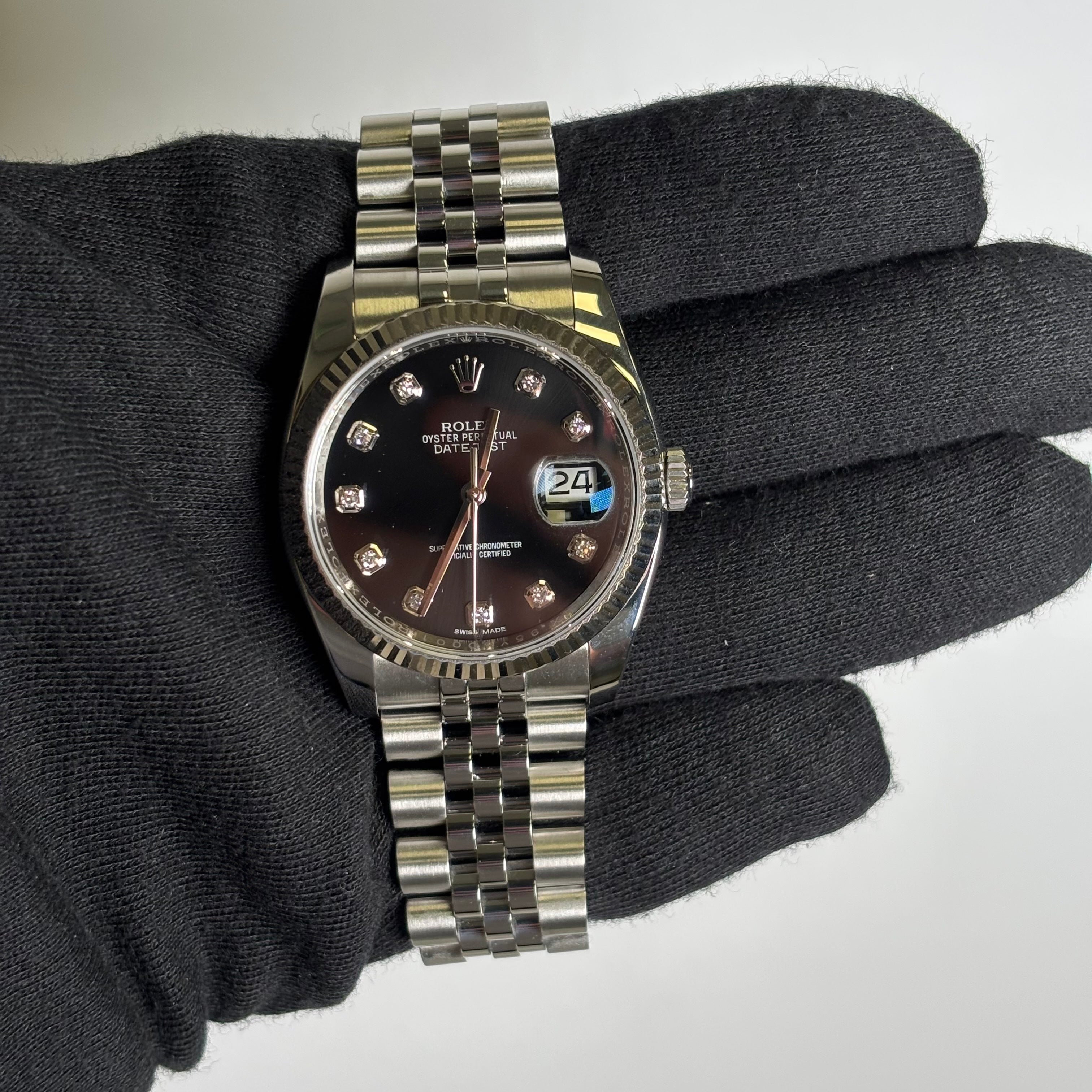 Rolex Datejust 36mm Black Dial Ref# 116234 - Happy Jewelers Fine Jewelry Lifetime Warranty