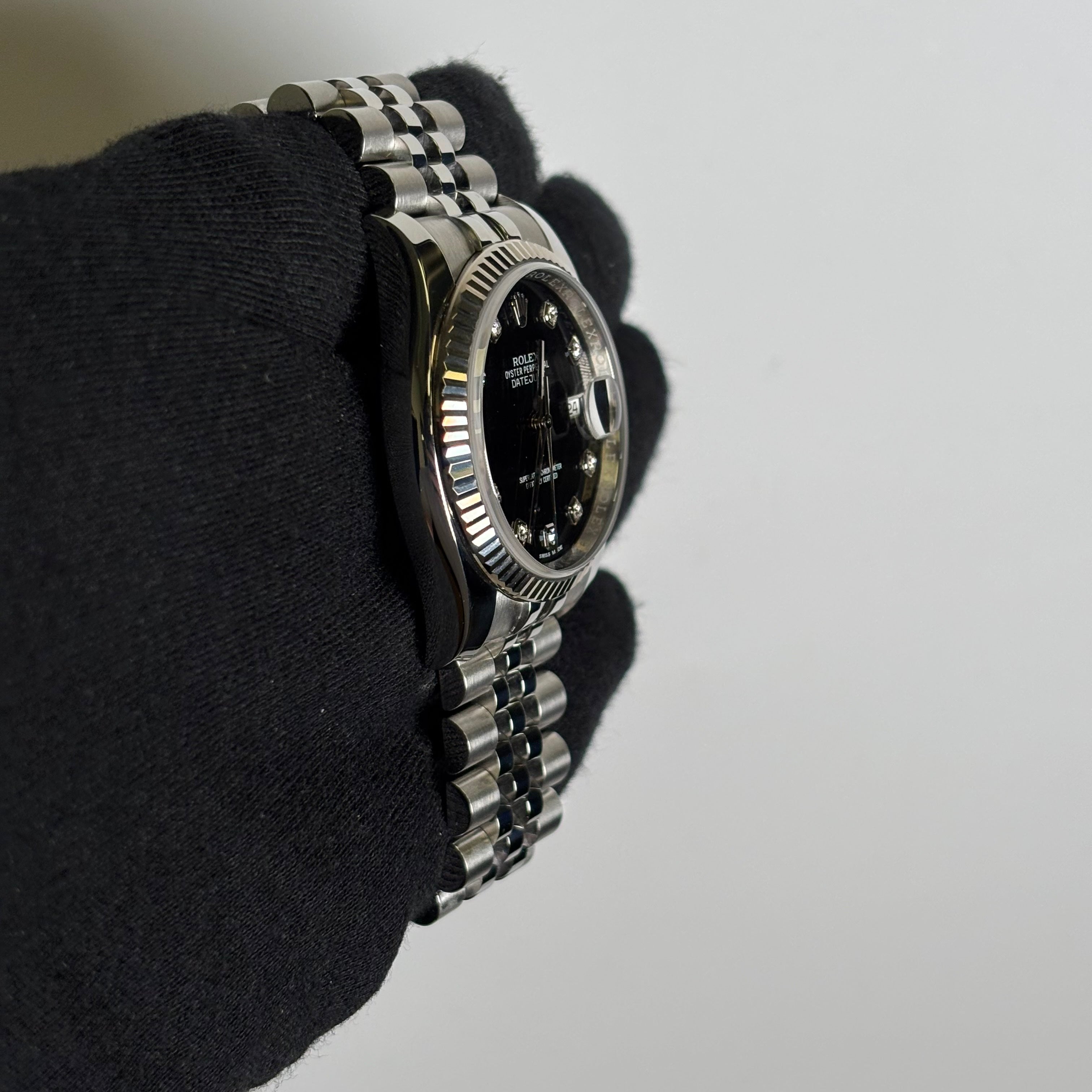 Rolex Datejust 36mm Black Dial Ref# 116234 - Happy Jewelers Fine Jewelry Lifetime Warranty