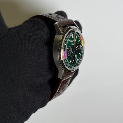 Breitling Top Time 41mm Green Dial Watch Ref# AB0176 - Happy Jewelers Fine Jewelry Lifetime Warranty