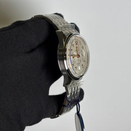 Breitling Premier 42mm Beige Dial Ref# AB0145 - Happy Jewelers Fine Jewelry Lifetime Warranty