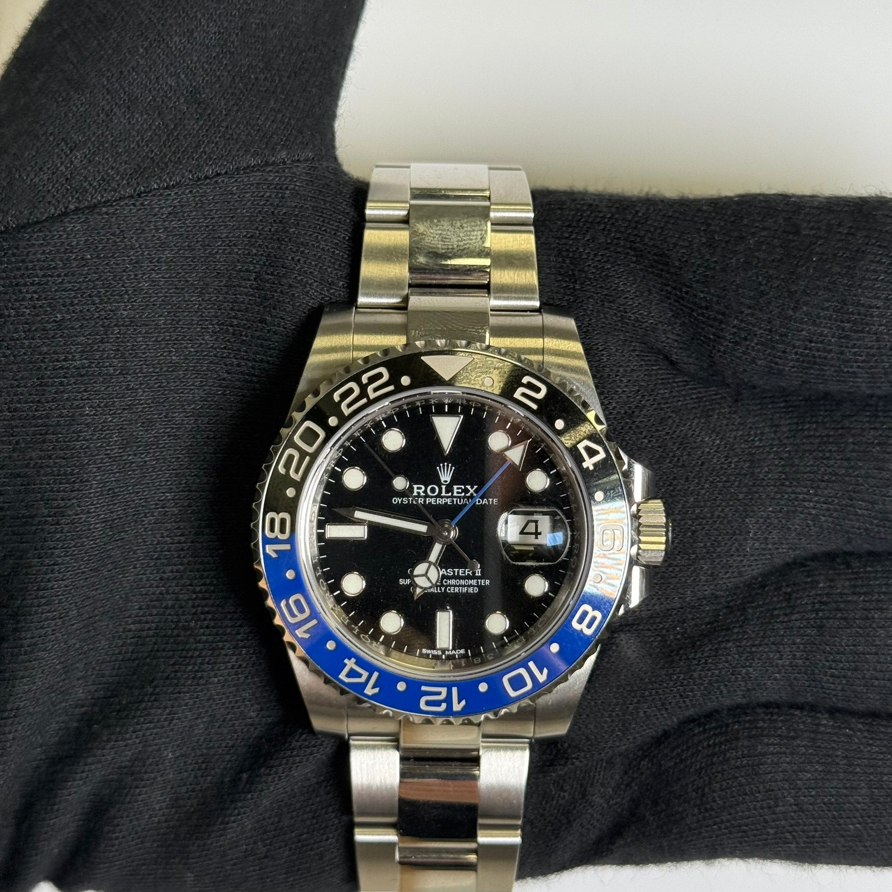 Rolex GMT-Master II Black Dial Watch Ref# 116710BLNR - Happy Jewelers Fine Jewelry Lifetime Warranty