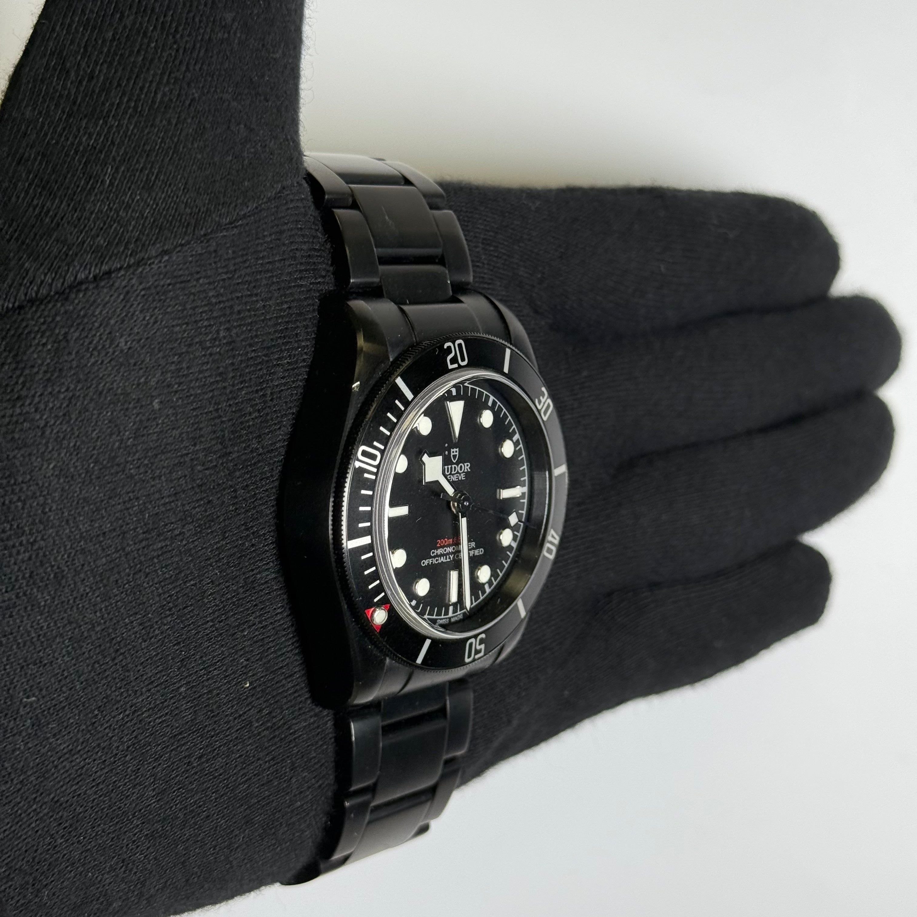 Tudor Black Bay 41mm Black Dial Watch Ref# 79230DK - Happy Jewelers Fine Jewelry Lifetime Warranty