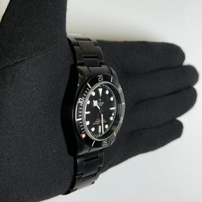 Tudor Black Bay 41mm Black Dial Watch Ref# 79230DK - Happy Jewelers Fine Jewelry Lifetime Warranty