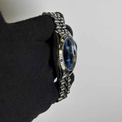 Rolex Datejust 41mm Blue Dial Watch Ref# 126334 - Happy Jewelers Fine Jewelry Lifetime Warranty