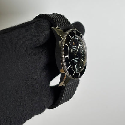Breitling Superocean 46mm Black Dial Watch Ref# AB202012/BF74 - Happy Jewelers Fine Jewelry Lifetime Warranty