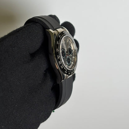 Rolex Daytona 40mm Silver Dial Watch Ref# 116519LN - Happy Jewelers Fine Jewelry Lifetime Warranty