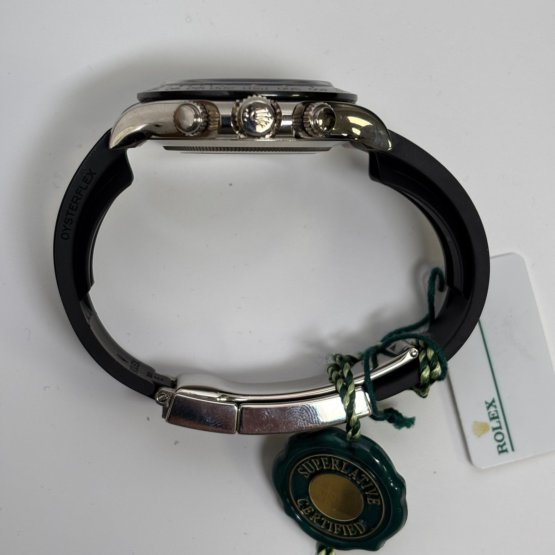 Rolex Daytona 40mm Silver Dial Watch Ref# 116519LN - Happy Jewelers Fine Jewelry Lifetime Warranty