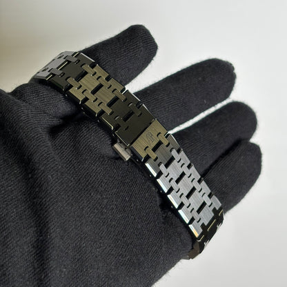Audemars Piguet Royal Oak 41mm Black Dial Watch Ref# 26240CE.OO.1225CE.02 - Happy Jewelers Fine Jewelry Lifetime Warranty