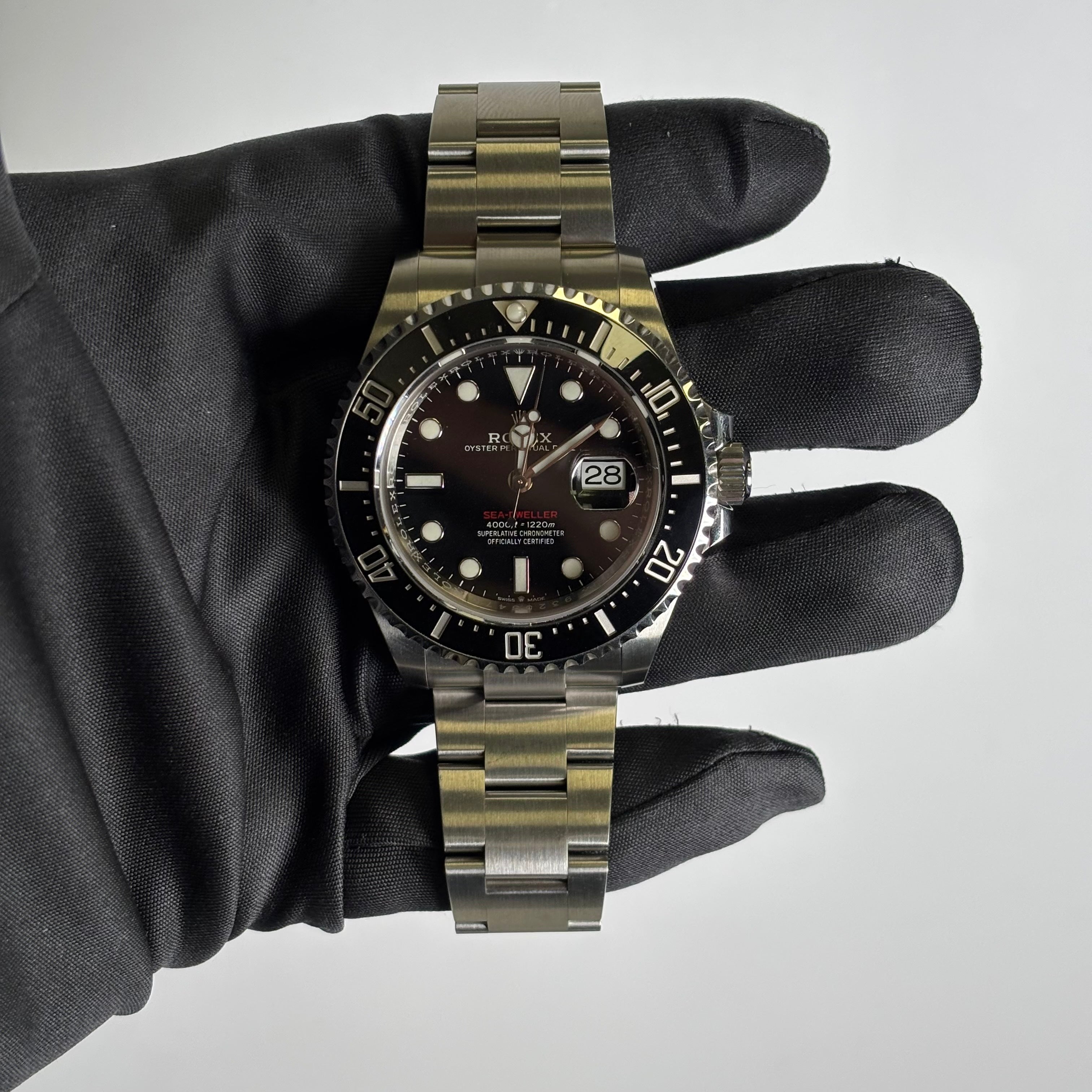 Rolex Sea-Dweller 43mm Black Dial Watch Ref# 126600 - Happy Jewelers Fine Jewelry Lifetime Warranty